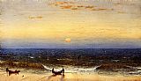 Sanford Robinson Gifford Sunrise, Long Branch, New Jersey painting